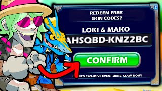 I Gave FREE Heatwave Skins To Strangers in Brawlhalla [upl. by Lindly]