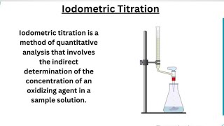 Redox titration Iodometry [upl. by Morganstein]