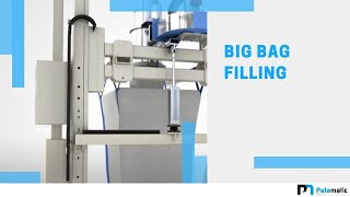 Big bag filling  FlowMatic® 07  Mobile packaging machine  Palamatic Process Inc [upl. by Ytinav173]