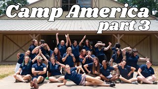 vlog 042 🐴 working on a horse riding summer camp in texas part 3 [upl. by Byram]