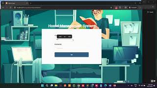 Hostel Management System using PHP and MySQL V 2  PHPGurukul [upl. by Eek65]