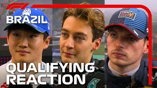 Drivers React After Qualifying  2024 Sao Paulo Grand Prix [upl. by Zacks]