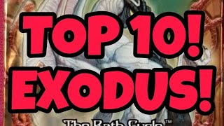 TOP 10 Magic The gathering EXODUS cards [upl. by Eckblad]