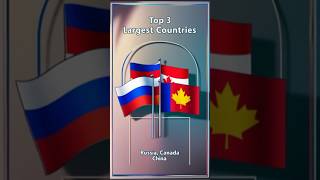 World top 3 biggest countries t3t top3 ytshorts [upl. by Sigismond816]