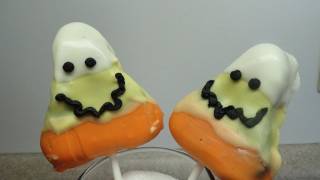 Halloween Cake Pops Kooky Candy Corn [upl. by Dearden]