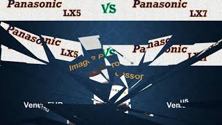 Panasonic LX5 vs LX7  Comparison Specifications Price [upl. by Ayikat453]