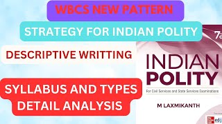 INDIAN POLITY  STRATEGY FOR WBCS amp UPSC [upl. by Annahs868]