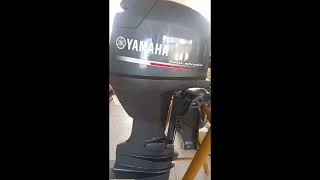 Instalación y prueba de motor fuera de borda YAMAHA 50HP 4T [upl. by Nikoletta151]