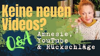 Darum kommt kein Video QampA über Amnesie YouTube und Rückschläge [upl. by Aihsenat]