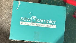 SPOILER October 2024 Sew Sampler Box from Fat quarter shop [upl. by Nnasus]