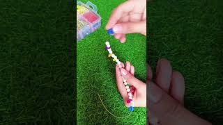 Colourful cowry shell bangles😱🌈diy [upl. by Errol]