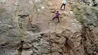 Berry Head abseil Brixham [upl. by Joannes970]