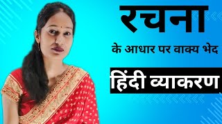 सरल संयुक्त मिश्र वाक्य  Rachna Ke Adhar Par Vakya Bhed  Hindi Vyakaran [upl. by Elmer]