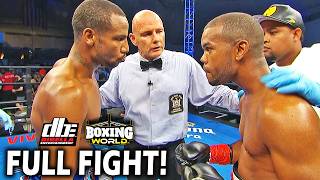 CLAUDIO MARRERO vs LUIS HINJOSA  FULL FIGHT HD  BOXING WORLD [upl. by Rodama570]