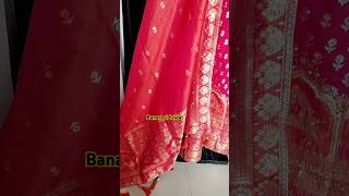 Adhiyanika Boutique Banarasi wedding lehenga Banarasi simple stylish lehenga cholicollectionshort [upl. by Ifar765]