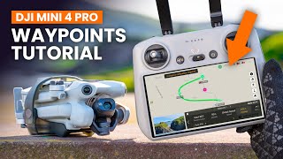 DJI Mini 4 Pro  How To Create a WAYPOINT Mission [upl. by Wexler778]