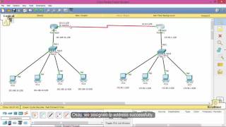 How to configure RIP version 2 configuration in Cisco Packet Tracer [upl. by Namaan]