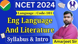 ncet english syllabus 2024  ncet syllabus 2024  ncet 2024  ncet integrated bed syllabus  itep [upl. by Hughett42]