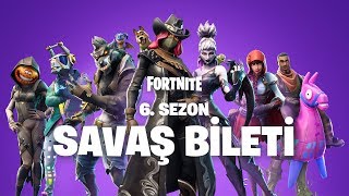 Fortnite 6 Sezon Savaş Bileti  Şimdi Sadık Dostlarla [upl. by Syramad]