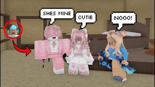 Matching With EGIRLS In Front Of My GIRLFRIEND Murder Mystery 2 [upl. by Annola]