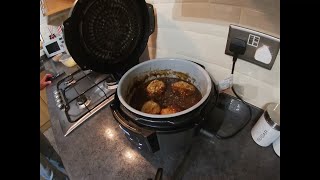 Ninja Foodi Mince and Dumplings Ground Beef and Biscuits [upl. by Nahsin381]