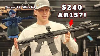 Does a Plastic AR15 Work EXTREME BUDGET [upl. by Severn]