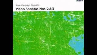 Kapustin piano sonata n°2 Op54 1st Movement [upl. by Lenci267]