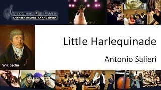 Salieri  Little Harlequinade  Sinfonietta Bel Canto [upl. by Eidahs]