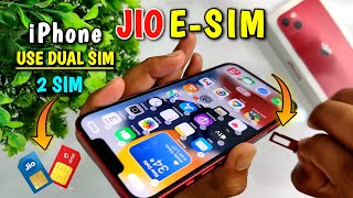 How To Convert Jio Sim into ESim  Complete Process 2025 in Hindi [upl. by Eiram]