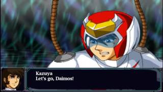 Super Robot Wars MX Portable  Daimos All Attacks English Subs [upl. by Trenna134]