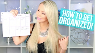 GET ORGANIZED 7 Easy Ways to Organize Your Life [upl. by Nadya]