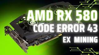 Beli VGA AMD Radeon RX 580 cuman 200K ex mining tapi code 43 how to fix Siapa Takut [upl. by Eceerehs]