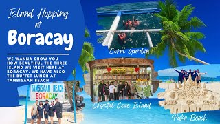 Day 2 Island Hopping in Boracay [upl. by Scrogan]