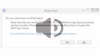 Sticky Keys  Sound Effect [upl. by Halbert]