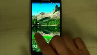 Mountain Landscape Android Live Wallpaper [upl. by Noyahs]