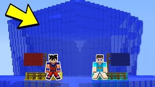 DESAFIO DO BARCO VS TSUNAM GIGANTE NO MINECRAFT [upl. by Ahsinroc]