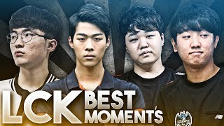 Best LCK Moments amp Outplays 1 [upl. by Kidd]