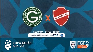 Ao vivo  Goiás EC X Vila Nova FC  Campeonato Copa Goiás Sub20 2023 [upl. by Traweek]