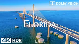 Florida USA 4K  Discovering Stunning Beaches and Iconic Landscapes  4K ULTRA HD [upl. by Tailor]