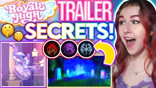 SECRETS YOU MISSED IN THE CAMPUS 3 TRAILER THAT WILL BLOW YOUR MIND ROBLOX Royale High New School [upl. by Froemming]