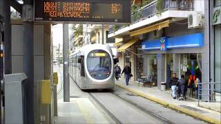 The tramway in AthensGreece HD [upl. by Micro]