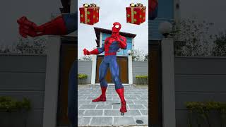 Spiderman chooses random magic boxes and has the power to fight against the Joker gta5 spiderman [upl. by Kerrison]