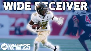 The BEST Wide Receivers in EA College Football 25 [upl. by Stoll]