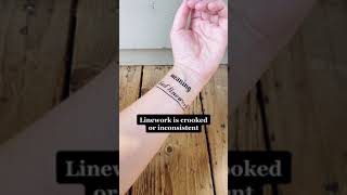 Most Common Tattoo Regret [upl. by Lecram]