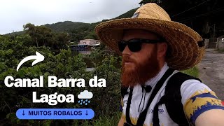 Muita Ação de Robalos Canal Barra da Lagoa  Florianópolis pesca [upl. by Odlareg83]