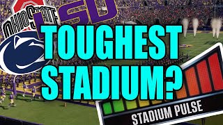 The TOUGHEST stadiums in CFB 25 [upl. by Notslah]