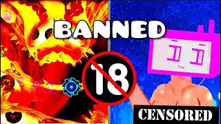 Even More BANNED Geometry Dash Levels [upl. by Wehhtam692]