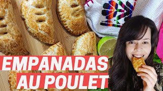 EMPANADAS au POULET MEXICAIN Recette FACILE [upl. by Fahey]