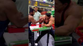 CHUL SOON VS ME 💪 shorts armwrestling gym [upl. by Suiraj500]