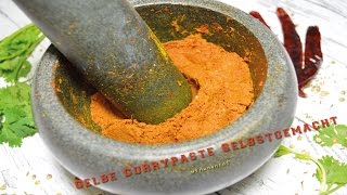 THAI GELBE CURRYPASTE SELBSTGEMACHT MIT VERLOSUNG [upl. by Musette299]